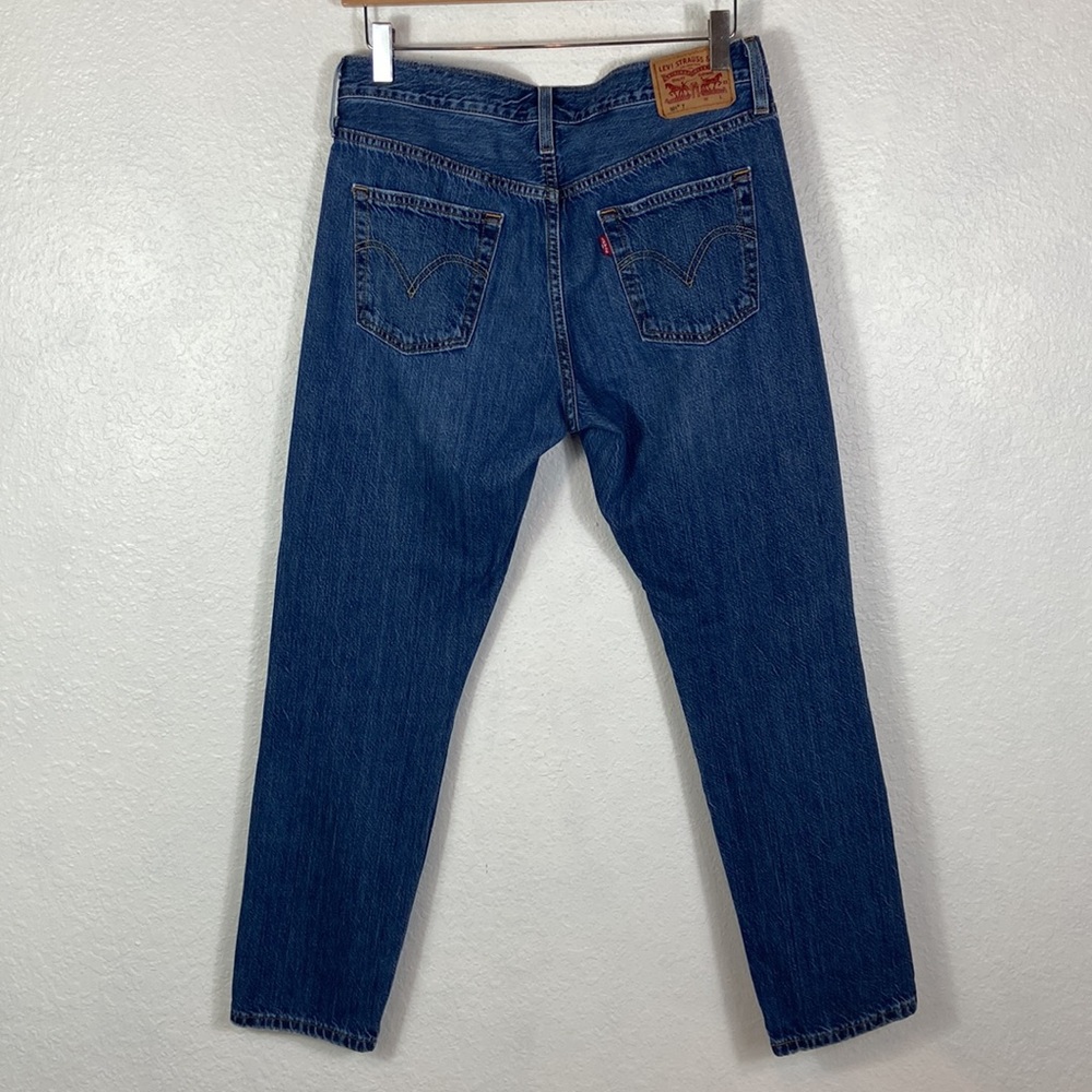 Levi's 501 tapered Leg crop Jeans 27 x 28 - Picture 8 of 10